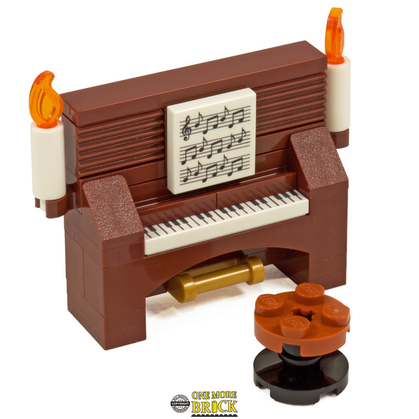 Piano lego piano de brinquedo multicolorido escola de música