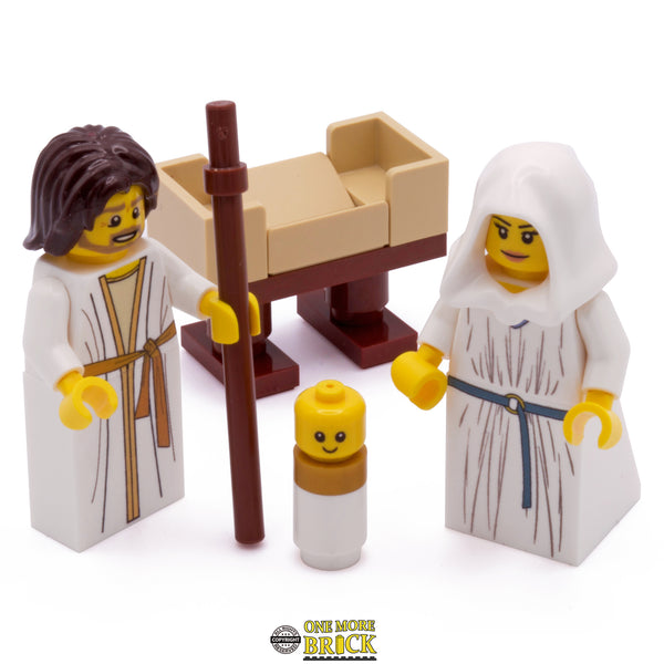 LEGO Mary Jesus Minifigures Nativity – One More Brick LTD